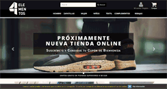 Desktop Screenshot of 4elementos.es